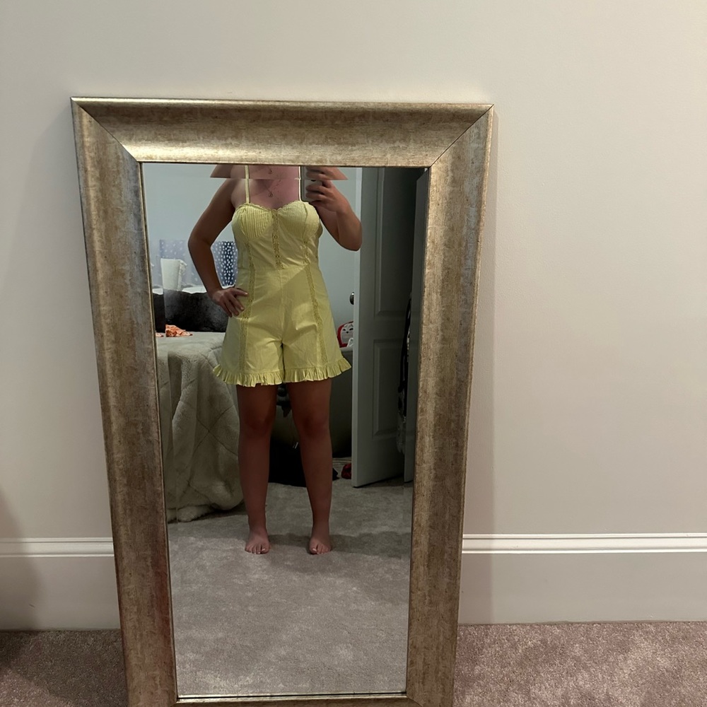Yellow Urban Outfitters Romper